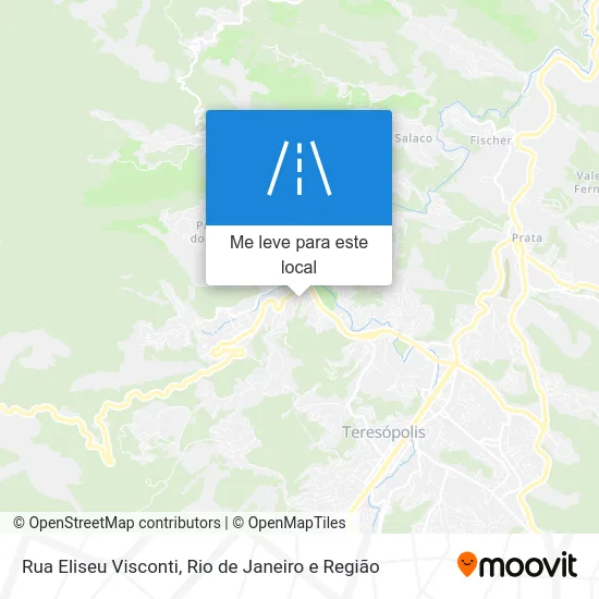 Rua Eliseu Visconti mapa