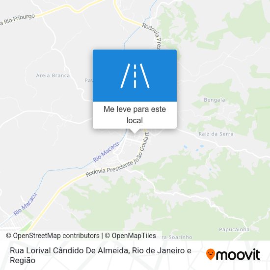 Rua Lorival Cândido De Almeida mapa