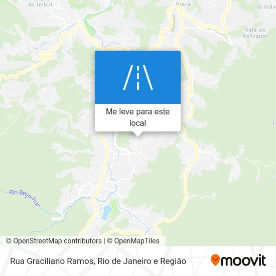 Rua Graciliano Ramos mapa