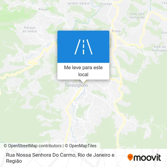 Rua Nossa Senhora Do Carmo mapa