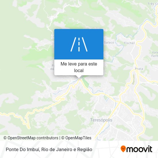 Ponte Do Imbuí mapa