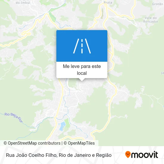Rua João Coelho Filho mapa