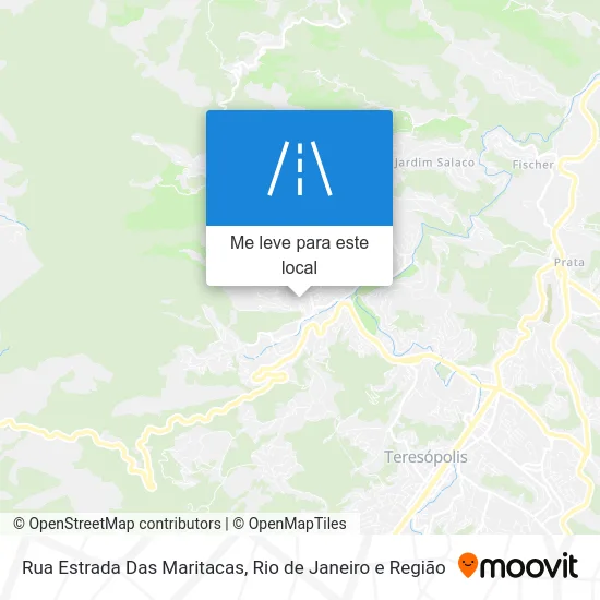 Rua Estrada Das Maritacas mapa