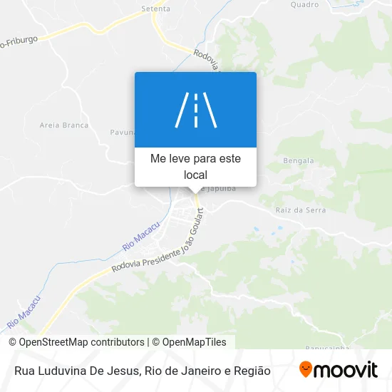 Rua Luduvina De Jesus mapa