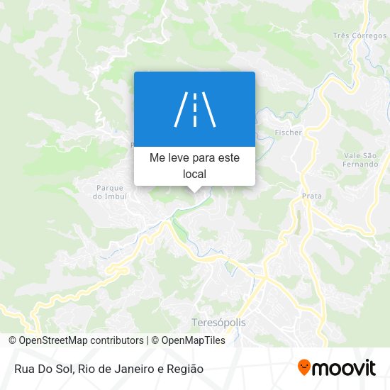 Rua Do Sol mapa