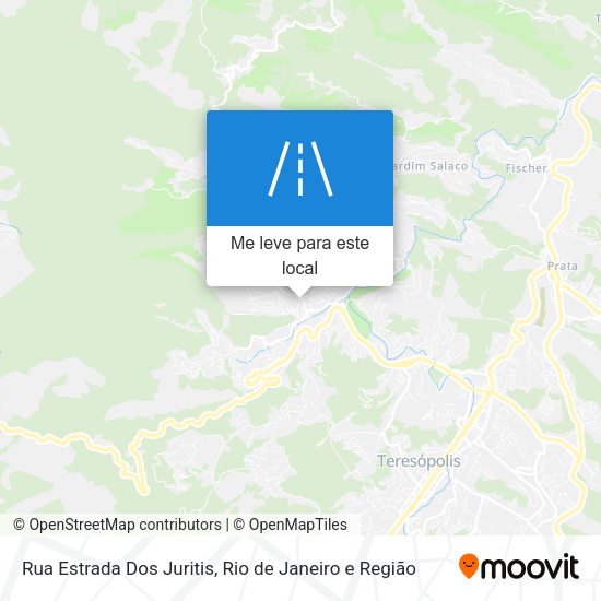 Rua Estrada Dos Juritis mapa