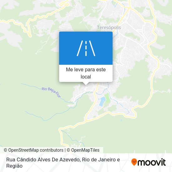Rua Cândido Alves De Azevedo mapa