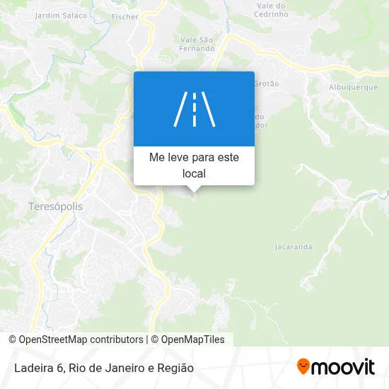 Ladeira 6 mapa