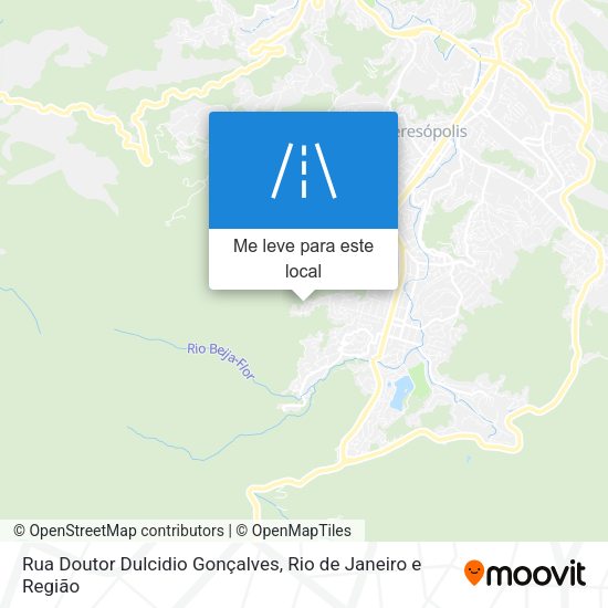 Rua Doutor Dulcidio Gonçalves mapa
