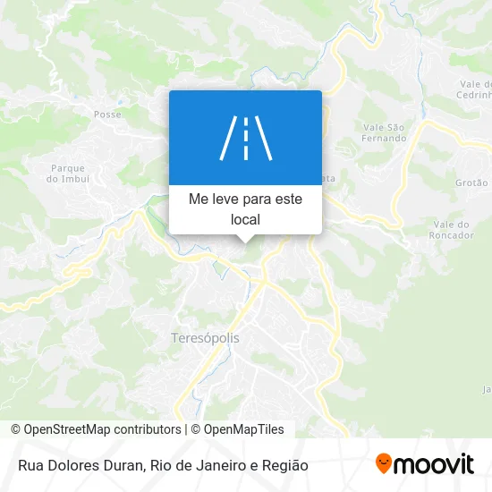 Rua Dolores Duran mapa