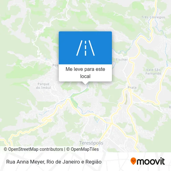 Rua Anna Meyer mapa