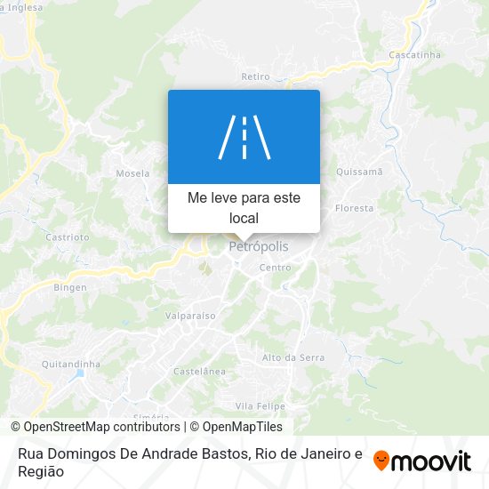 Rua Domingos De Andrade Bastos mapa