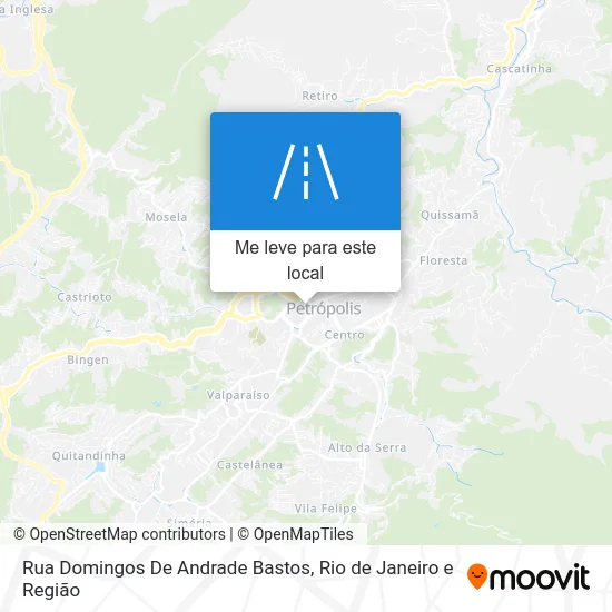 Rua Domingos De Andrade Bastos mapa