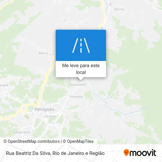Rua Beatriz Da Silva mapa