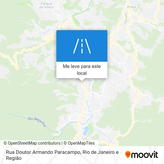 Rua Doutor Armando Paracampo mapa
