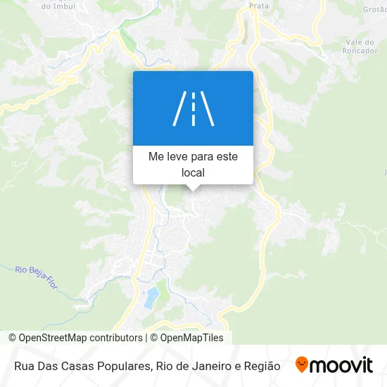 Rua Das Casas Populares mapa