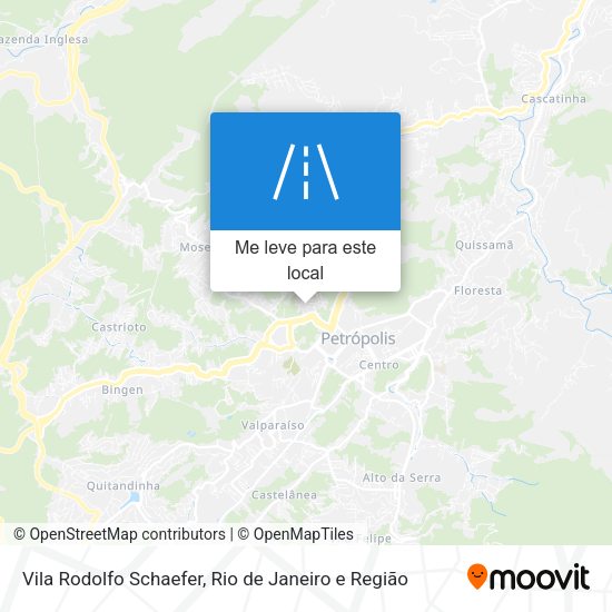 Vila Rodolfo Schaefer mapa