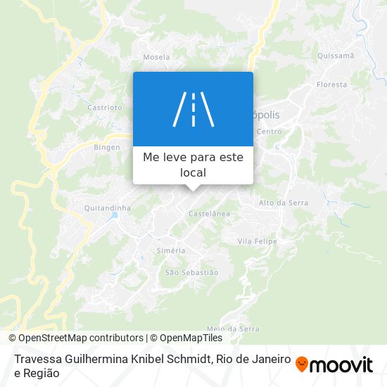 Travessa Guilhermina Knibel Schmidt mapa