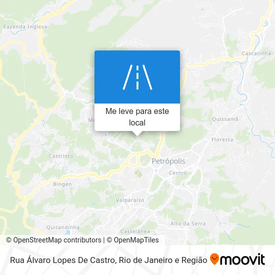 Rua Álvaro Lopes De Castro mapa