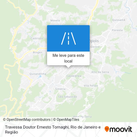 Travessa Doutor Ernesto Tornaghi mapa