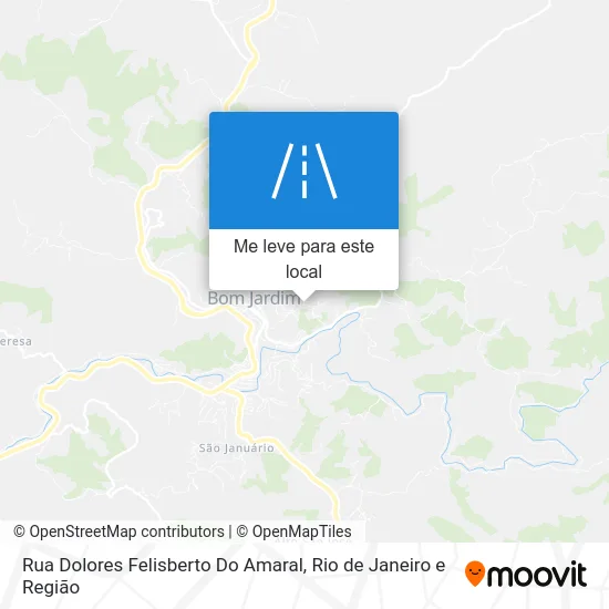 Rua Dolores Felisberto Do Amaral mapa