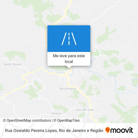 Rua Oswaldo Pereira Lopes mapa