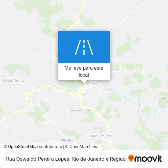 Rua Oswaldo Pereira Lopes mapa