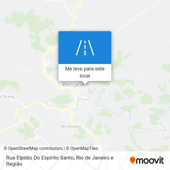 Rua Elpídio Do Espírito Santo mapa