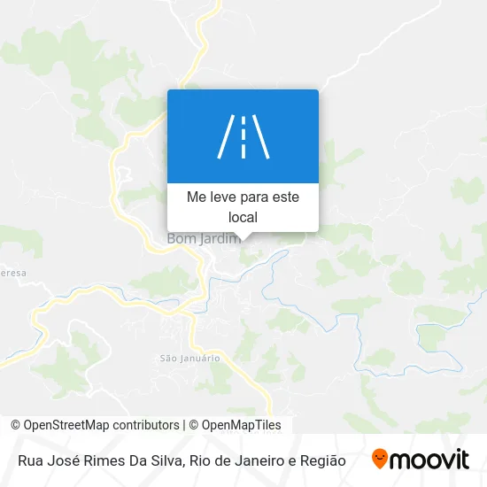 Rua José Rimes Da Silva mapa