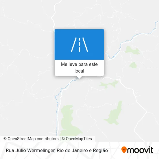 Rua Júlio Wermelinger mapa