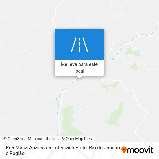Rua Maria Aparecida Luterbach Pinto mapa