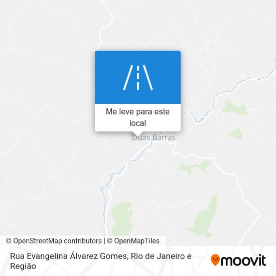 Rua Evangelina Álvarez Gomes mapa