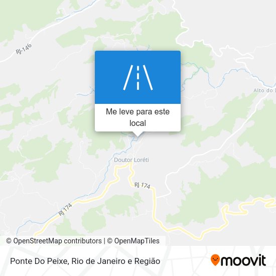 Ponte Do Peixe mapa