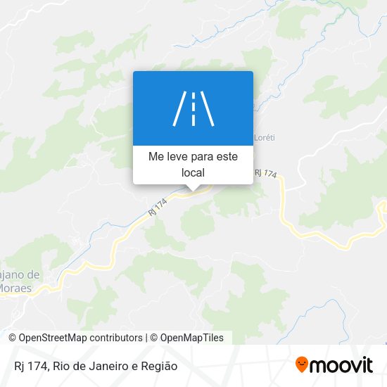 Rj 174 mapa