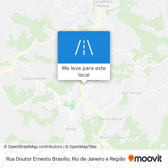 Rua Doutor Ernesto Brasílio mapa