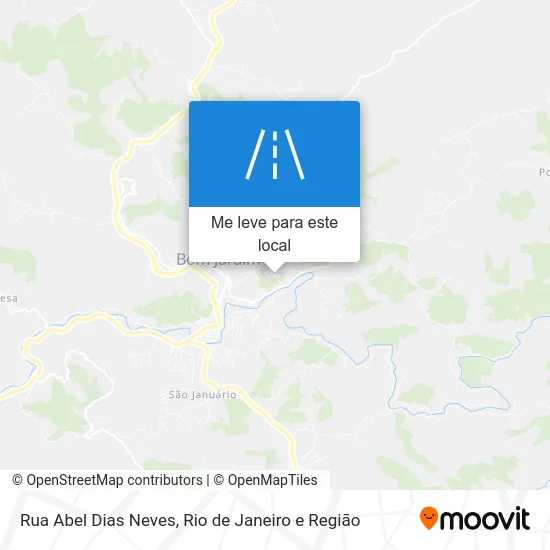 Rua Abel Dias Neves mapa
