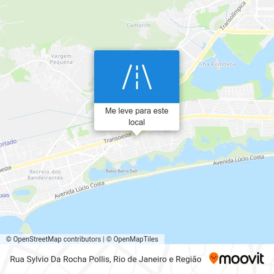 Rua Sylvio Da Rocha Pollis mapa