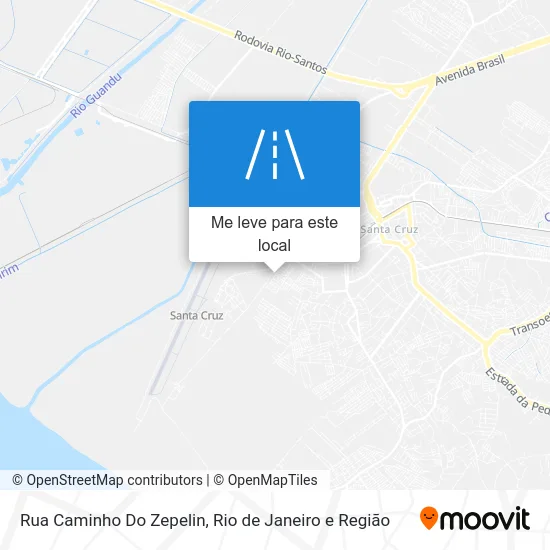 Rua Caminho Do Zepelin mapa