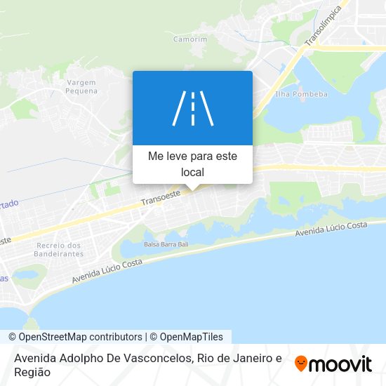 Avenida Adolpho De Vasconcelos mapa