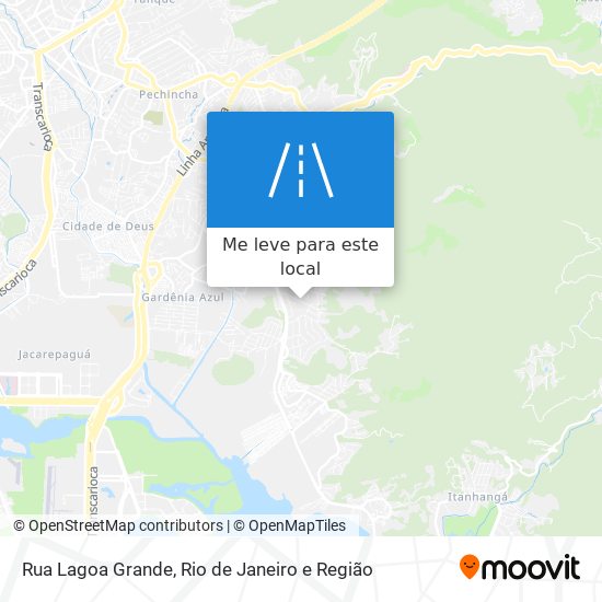 Rua Lagoa Grande mapa