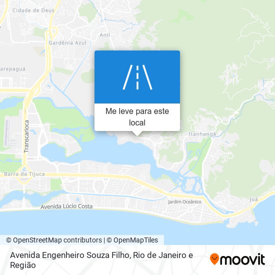 Avenida Engenheiro Souza Filho mapa