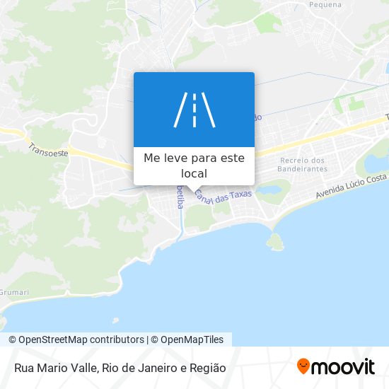 Rua Mario Valle mapa