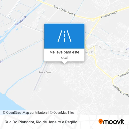Rua Do Planador mapa