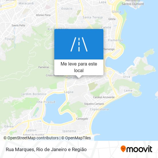 Rua Marques mapa