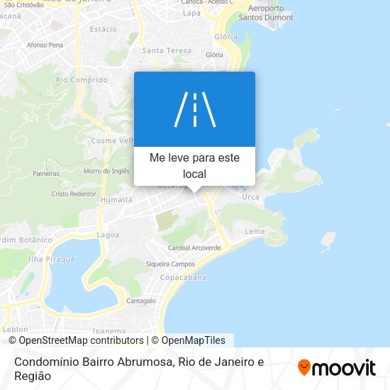 Condomínio Bairro Abrumosa mapa