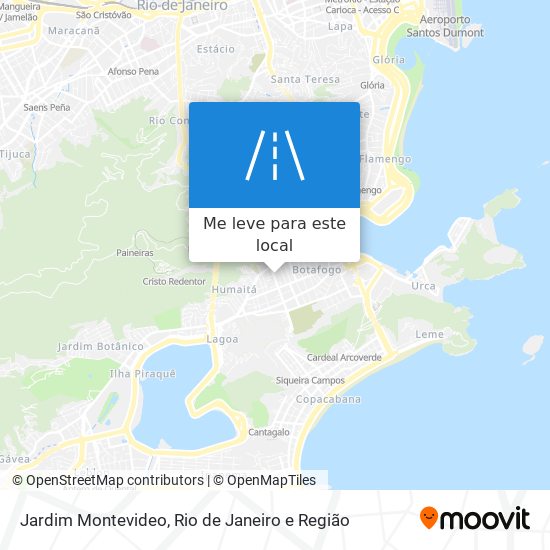Jardim Montevideo mapa