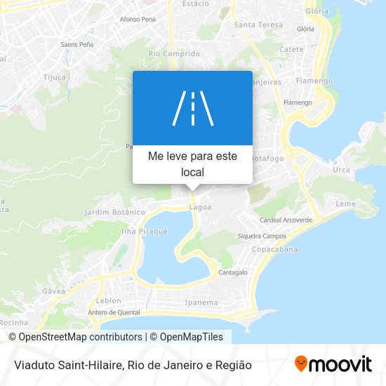 Viaduto Saint-Hilaire mapa