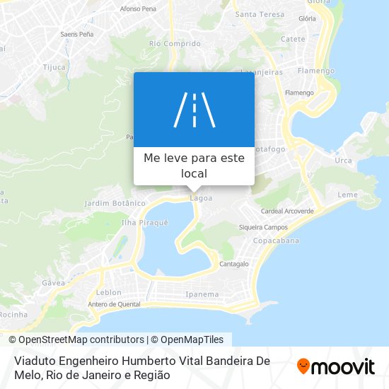 Viaduto Engenheiro Humberto Vital Bandeira De Melo mapa