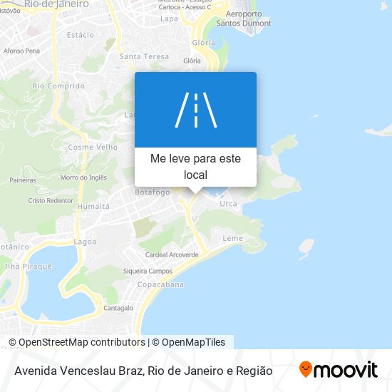Avenida Venceslau Braz mapa