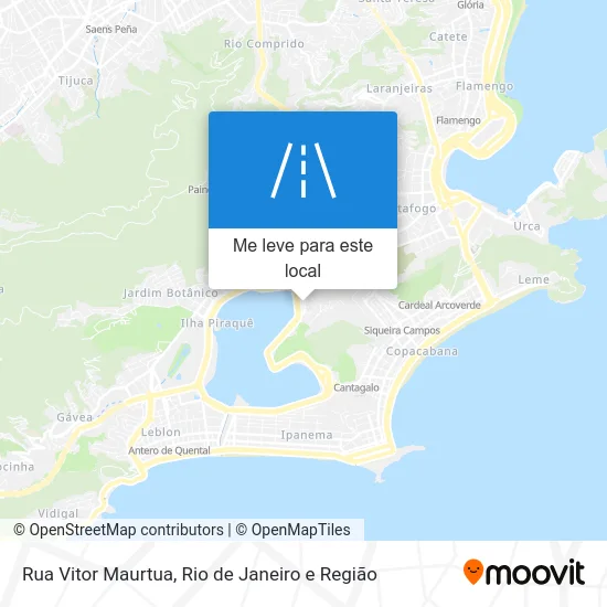Rua Vitor Maurtua mapa